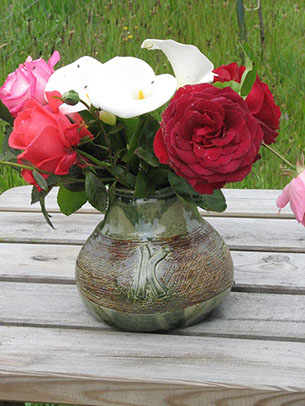 Au grès des saisons décoration création Vase